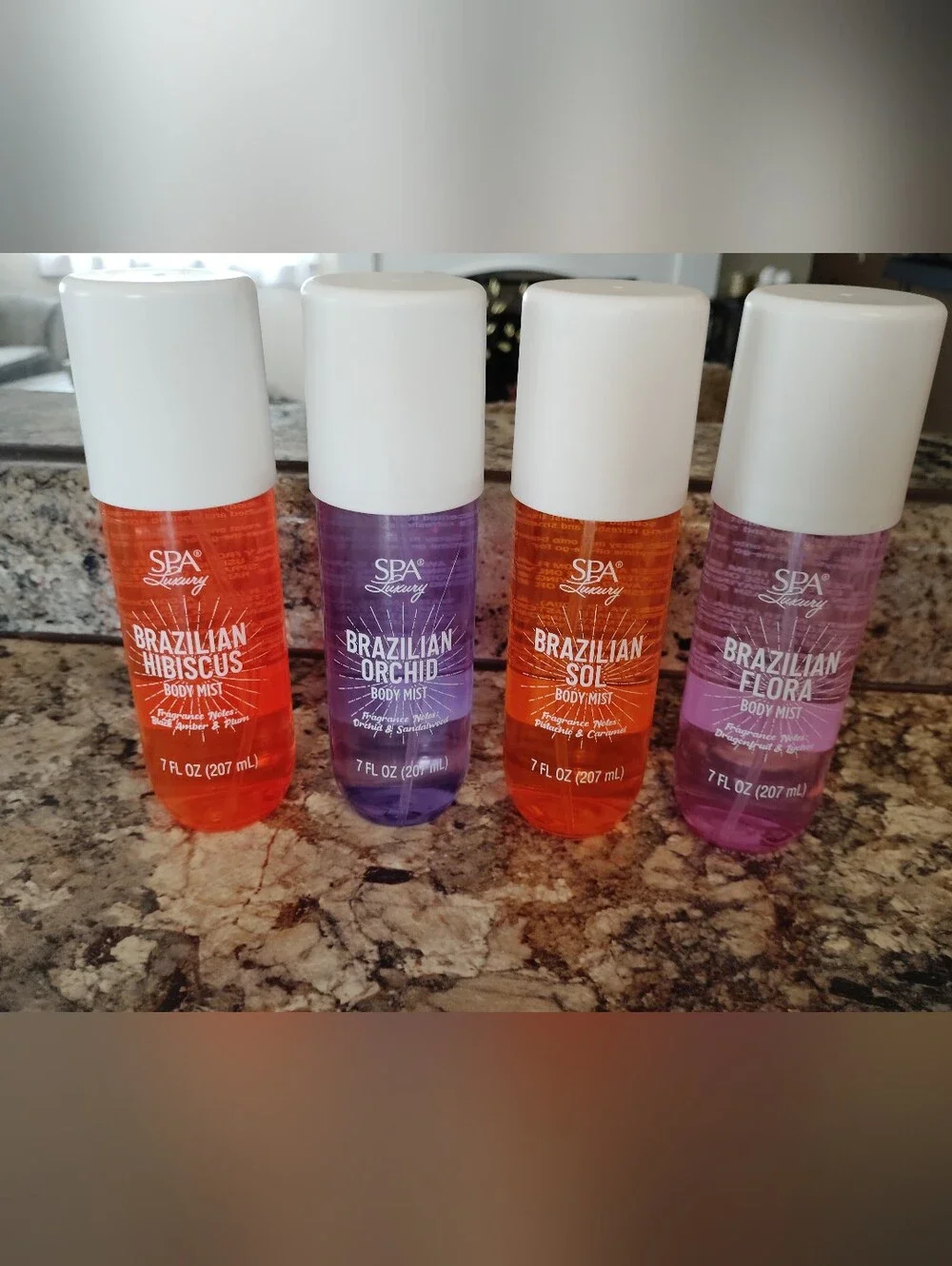 :​Spa Luxury Brazilian New Four-piece Women's Body Hair And Mist Set